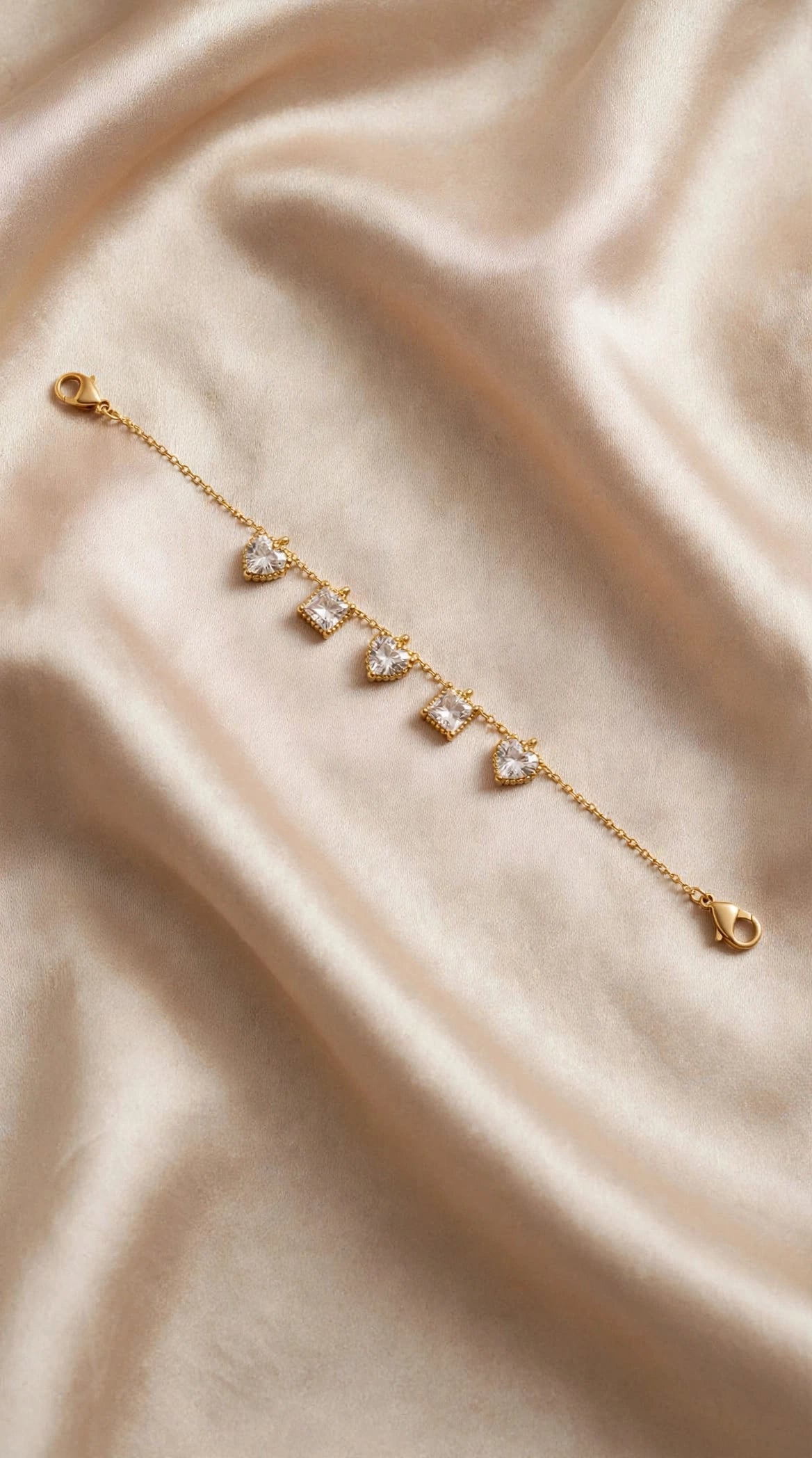 Bracciale charms brillante