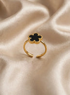 Anello quadrifoglio
