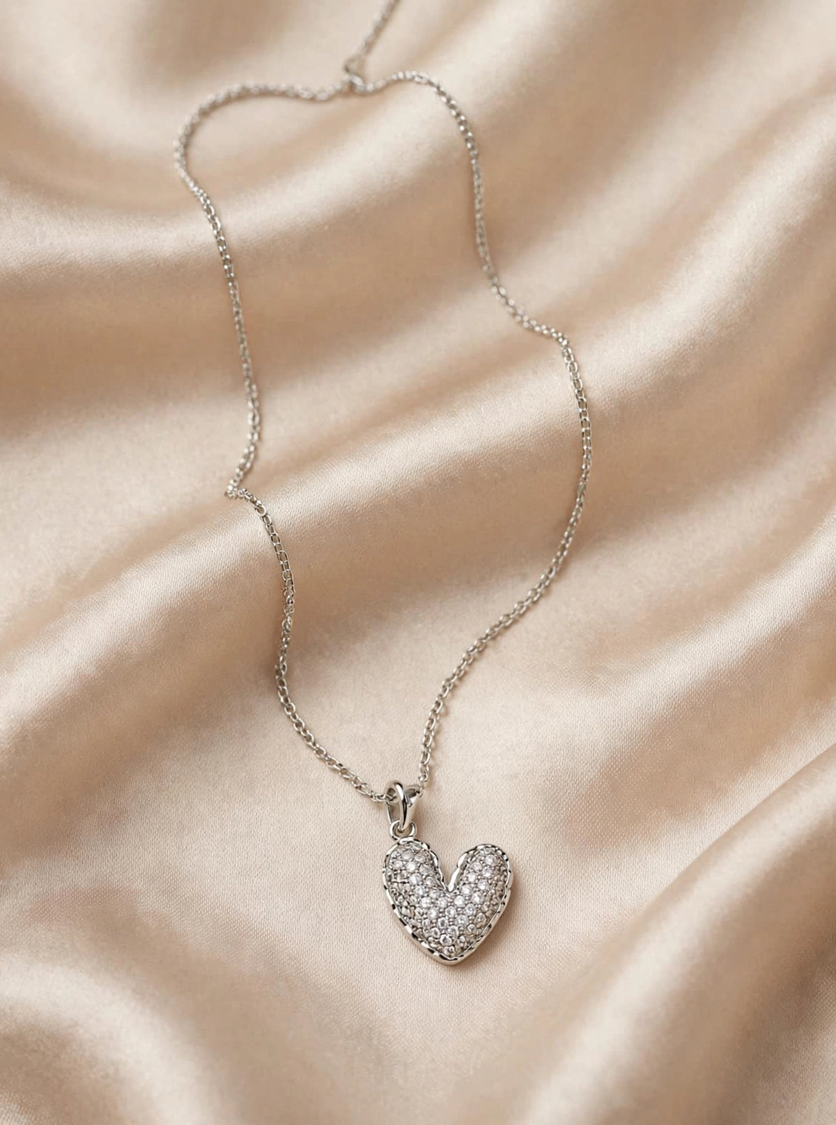 Collana cuore pieno