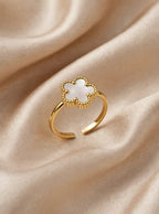 Anello quadrifoglio