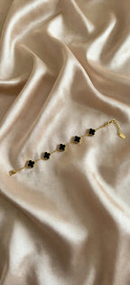 Bracciale quadrifoglio