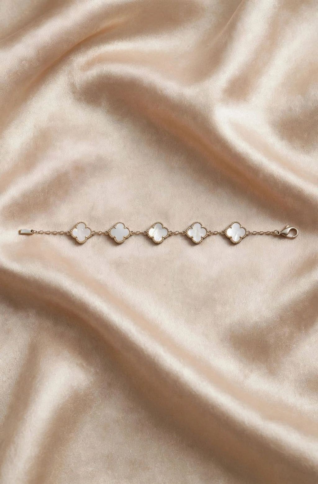 Bracciale quadrifoglio